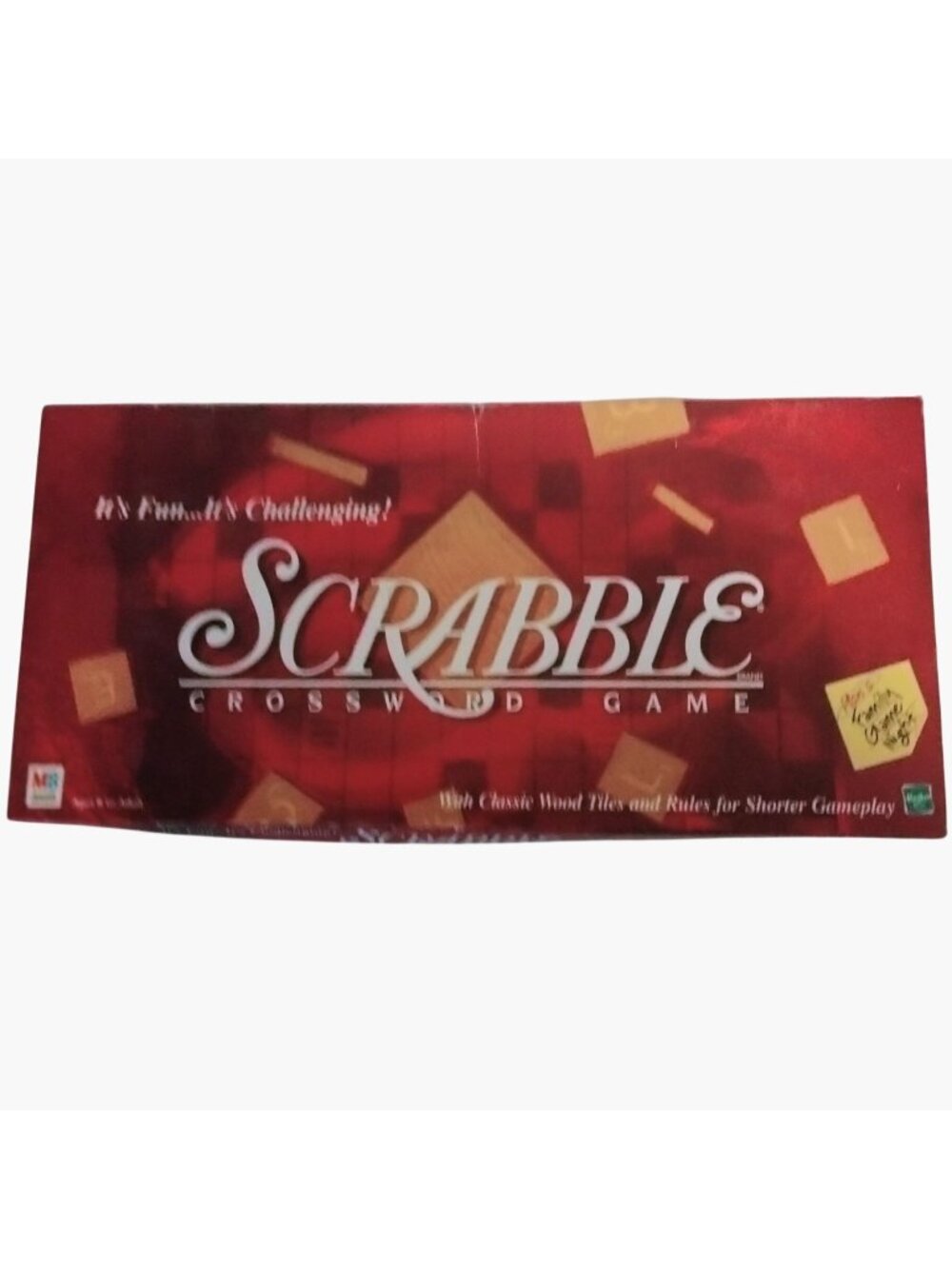 Hasbro Scrabble Board Game Complete Set Wooden Letter Tiles Classic Edition 1999